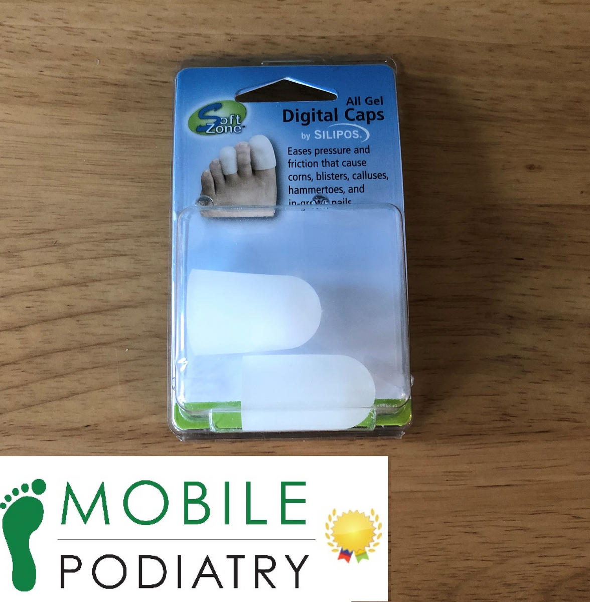 Gel Digital Toe Caps - Main Image