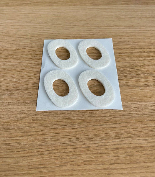 Felt Oval Bunion Pads x4