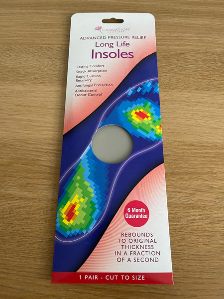 Grey Poron Insoles